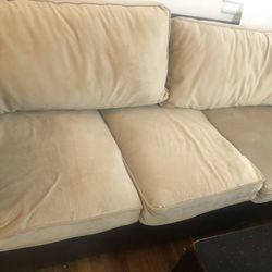 Couches and Pottery barn table