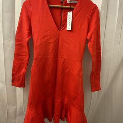 Alice + Olivia Beautiful Red Dress 