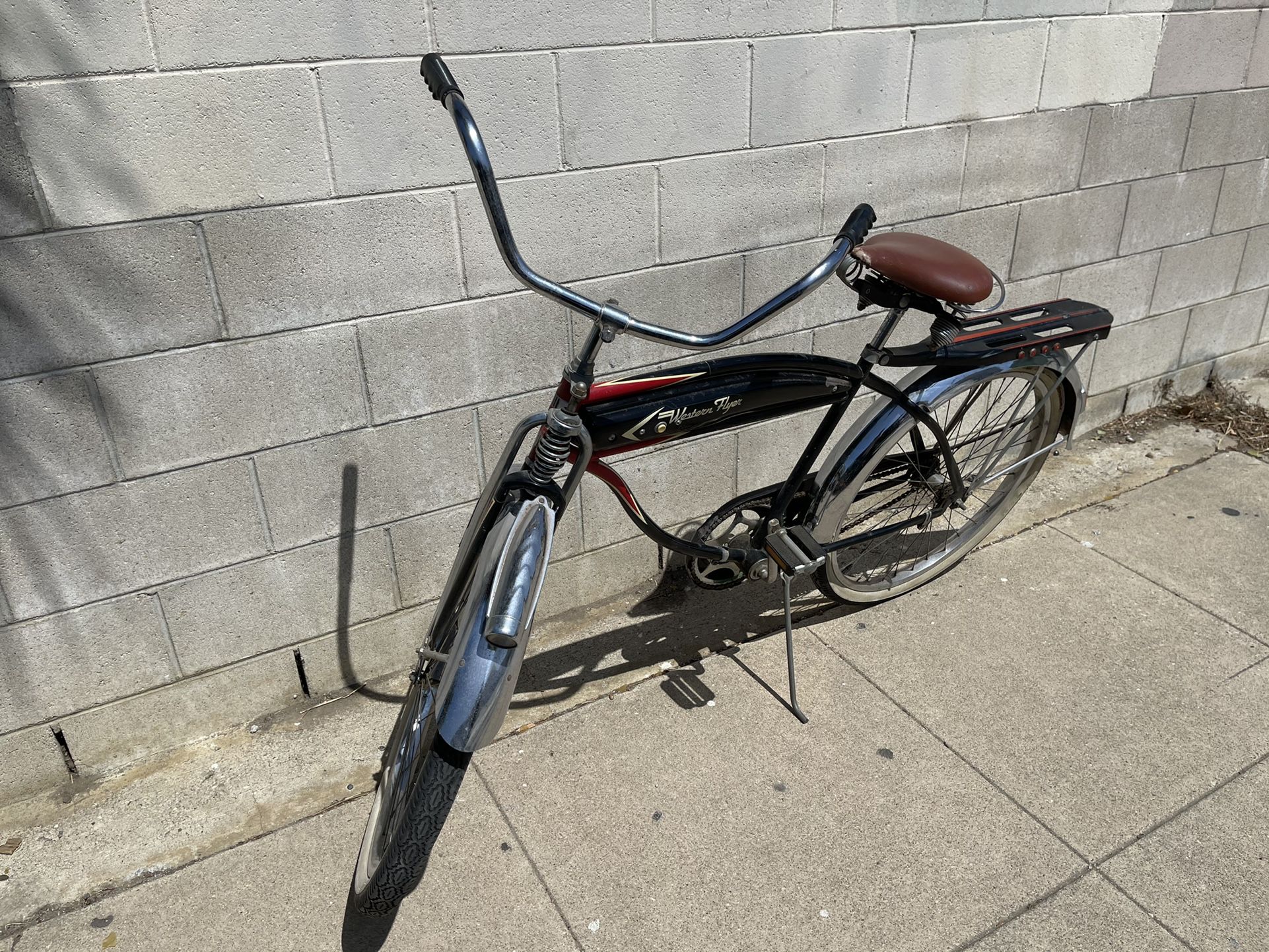 1940's Vintage Western Flyer Bicycle 26” Wheels for Sale in