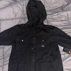 Black Vans Drill Chore Jacket Mens size medium