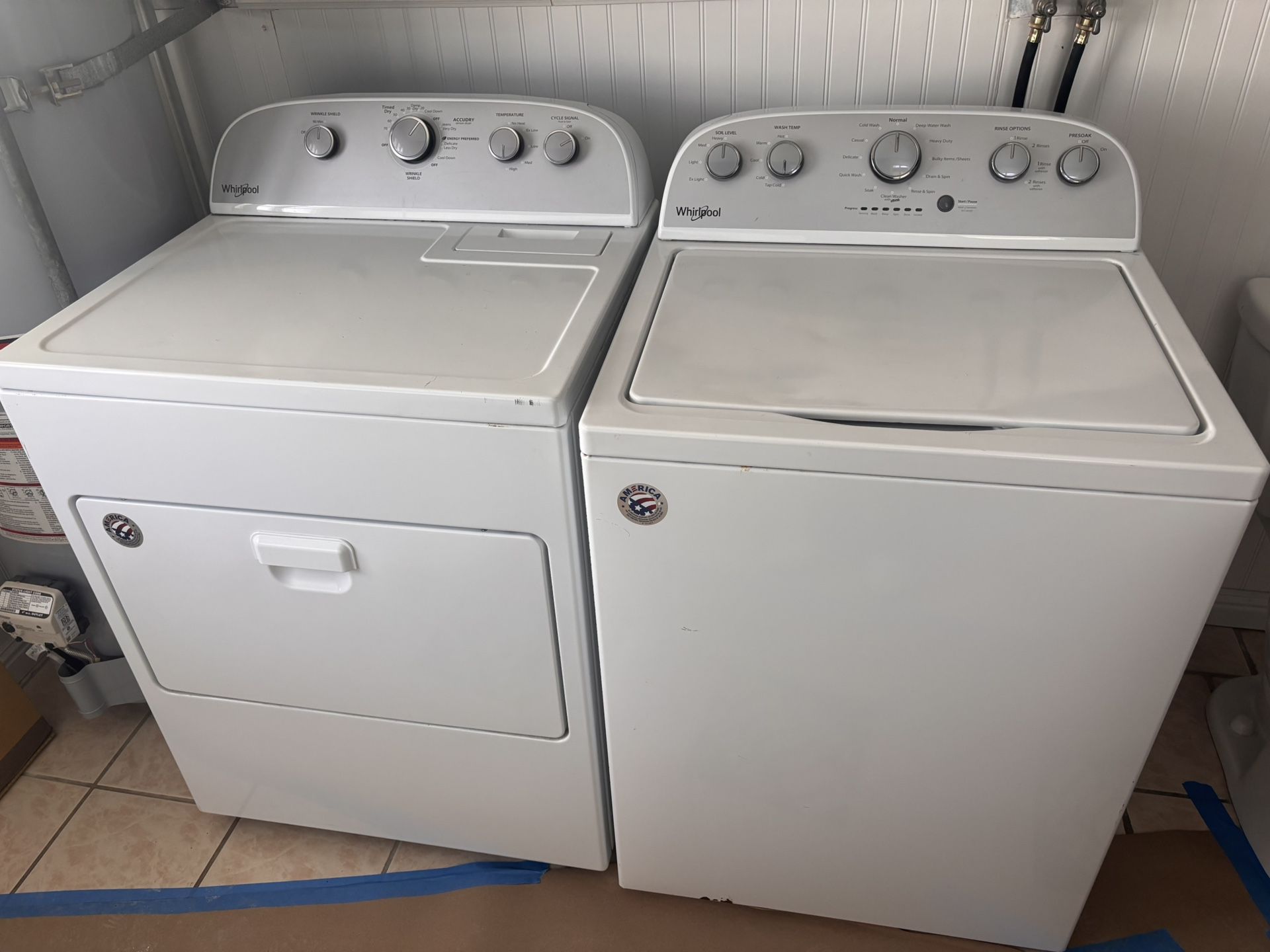 Whirlpool Washer & Dryer