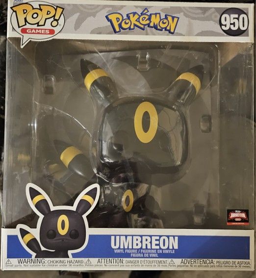 Pokemon Umbreon Large Funko Pop 950 Sealed TargetCon 2024 Exclusive