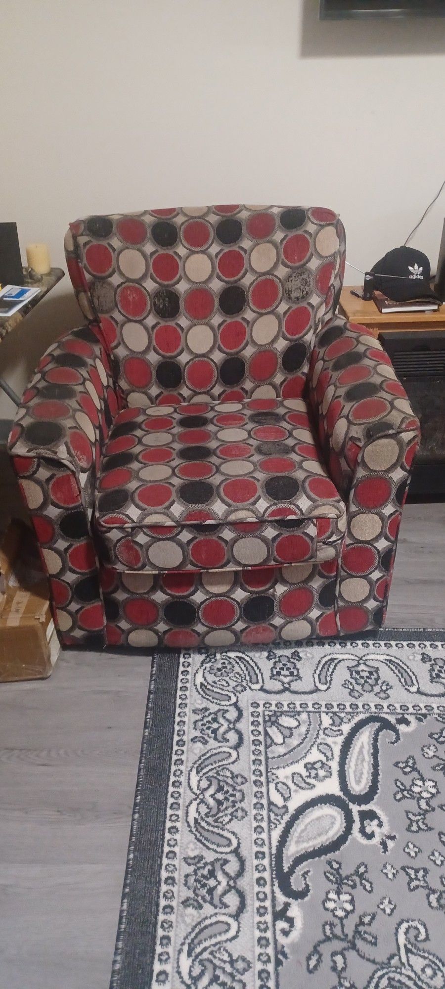 Rocking And Swivel Chair.