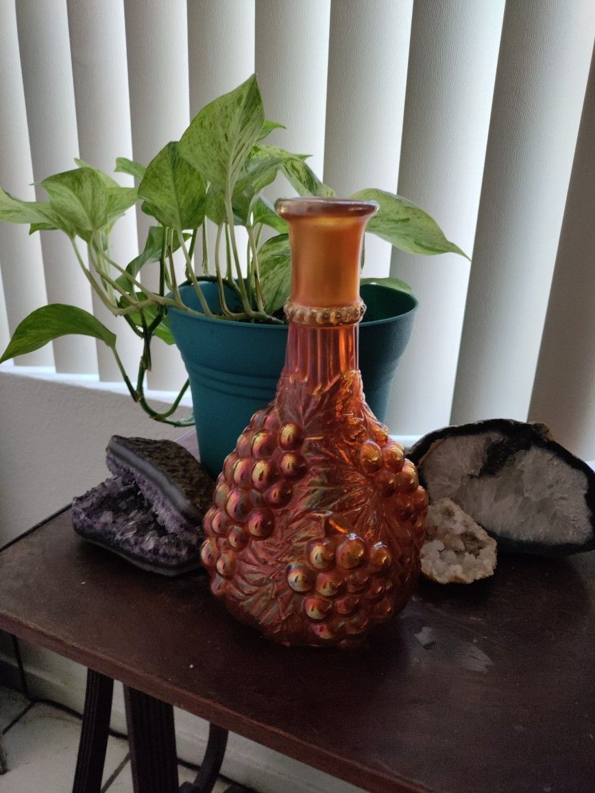 Carnival Glass Vase