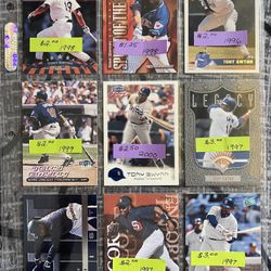 Tony Gwynn (Mr. Padre) Cards 