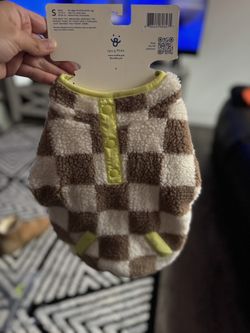 New Small Checkered Dog Outfit 
