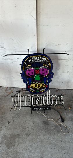 El Jimador Tequila Neon Bar Sign (broken)
