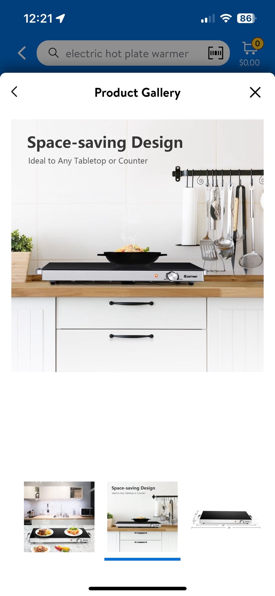 Electric Hot Warming Plate