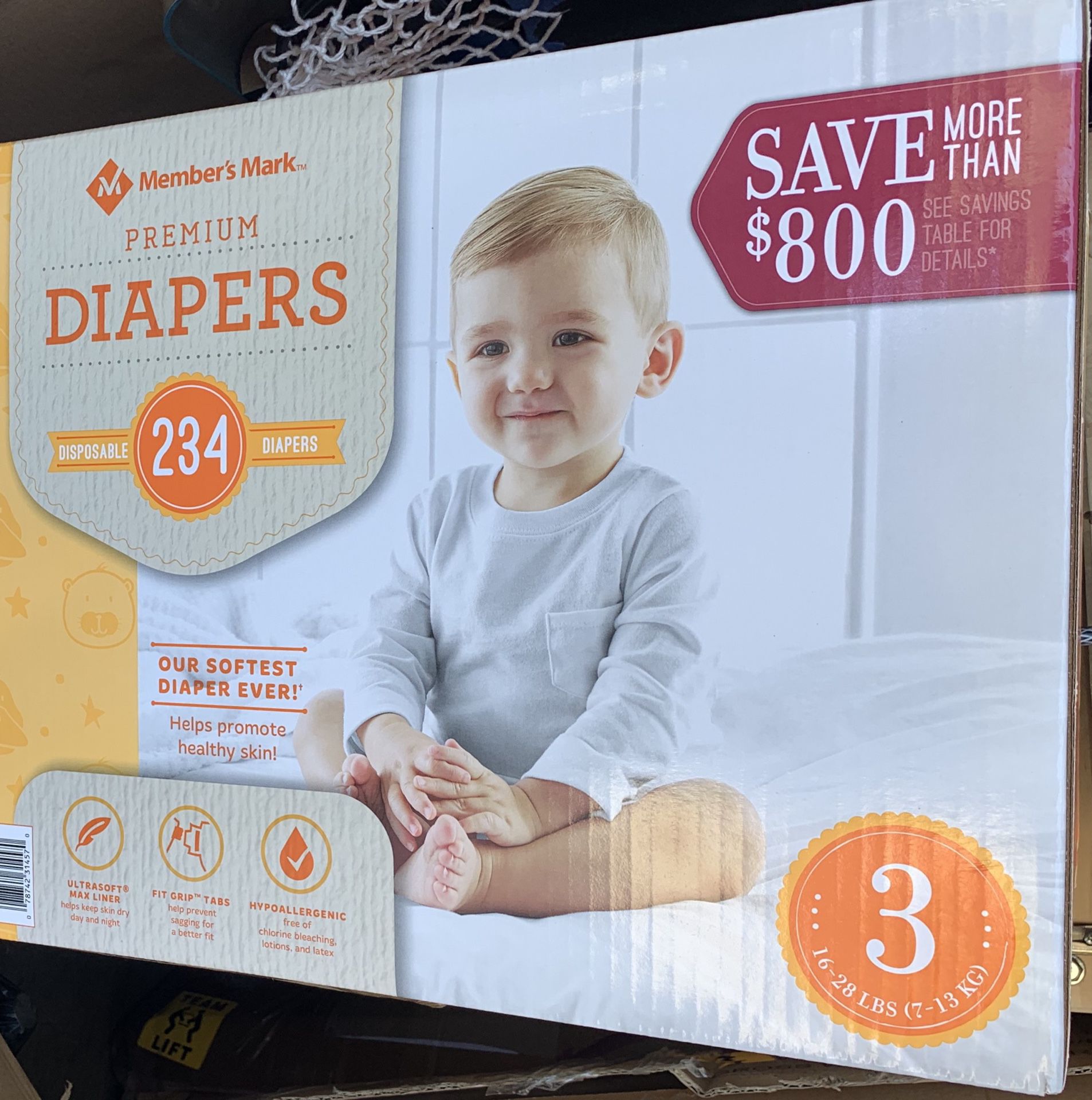 Members mark diapers