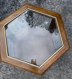 Hexagon end table