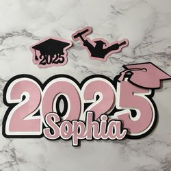Graduation Cake Topper - Custom