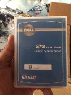 Dell 80GB RD1000 Data Cartridge Mfr P/N 0FR310