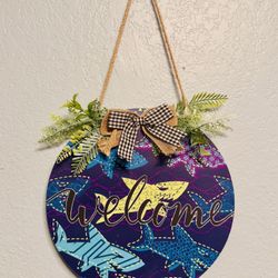 HOME DECOR WELCOME SIGN 