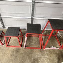 Gym Jump Boxes 