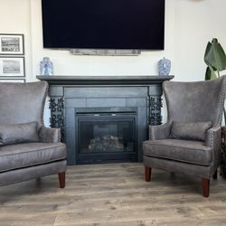 Wingback Chairs (2)