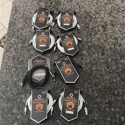 8 BRAND NEW mixed lot 6’ tangle free phone chargers I phones I pads celltronix lot