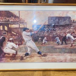 Baseball Framed Print