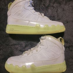 Nike Air Jordan Fusion 9 GS "Liquid Lime" Size 4Y