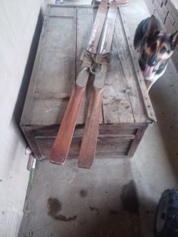 Gregg Saint Paul Minn. U.S.A Solid Wood Skiis