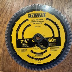 Brand New Dewalt Circular 7 1/4” Saw Blade.