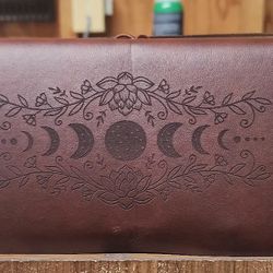 custom leather journal and day planners