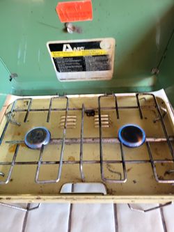 AFC Portable Propane 2 burner stove GREAT CONDITION