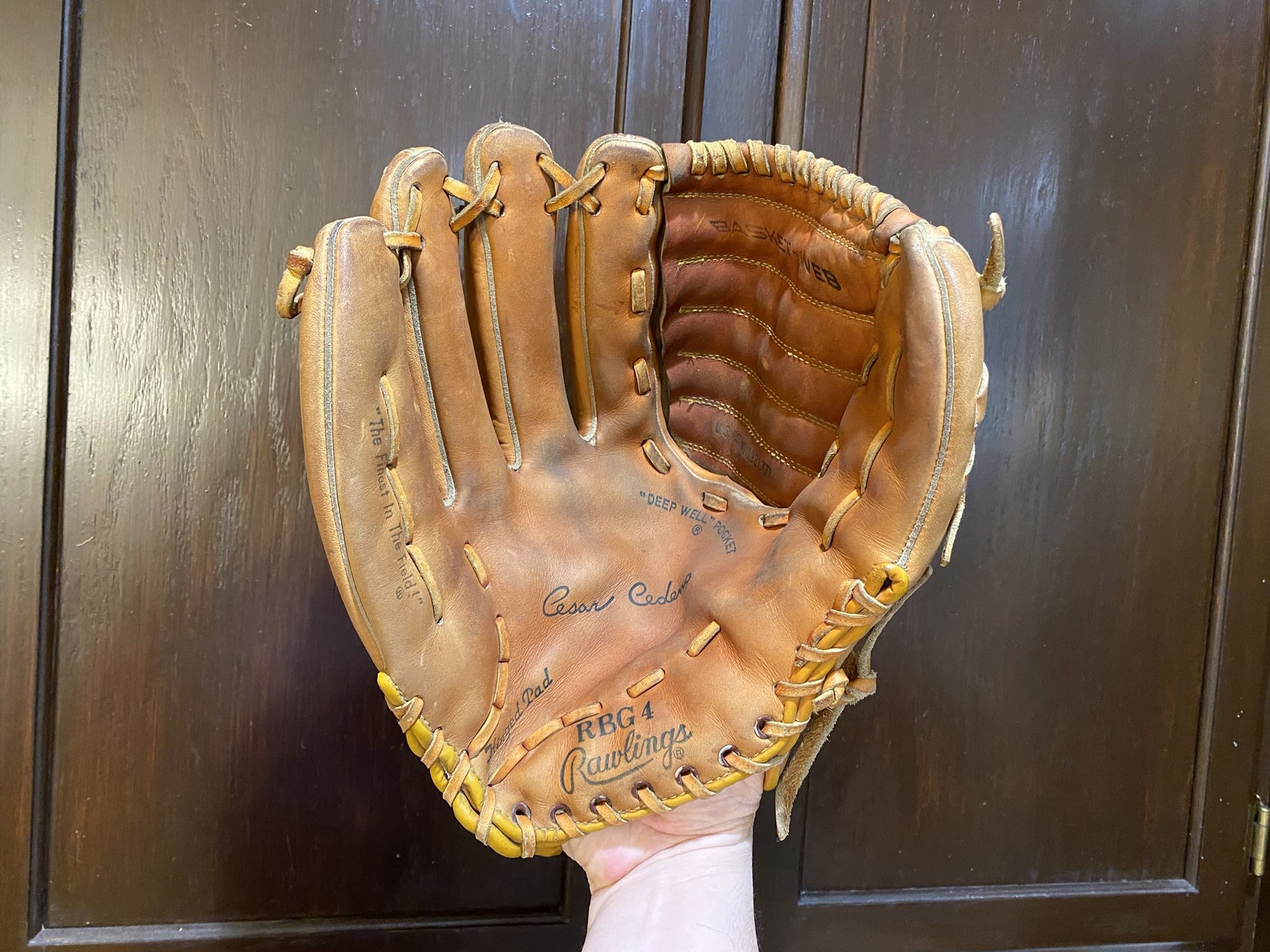 Rawlings cesar cedeno best sale glove
