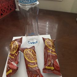 Cirkul Clear Bottle And sips