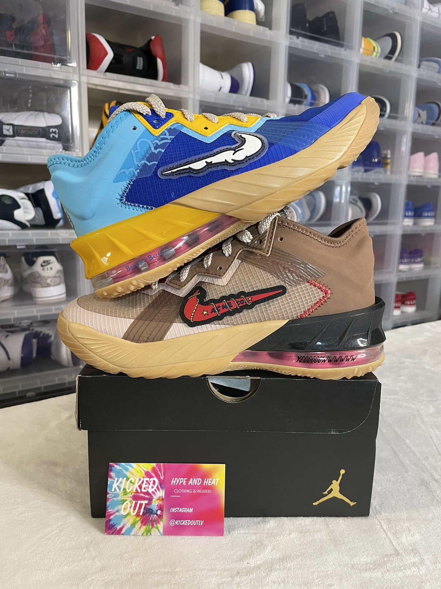 Nike Air Lebron 18 “Space Jam” Size Youth Women