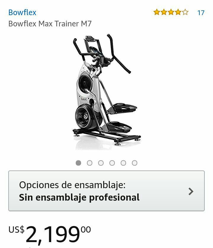 Bowflex Max trainer M7