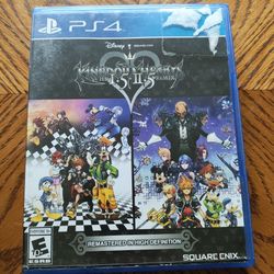 Kingdom Hearts HD 1.5 + 2.5 Remix (PS4, Sony PlayStation 4) Tested – No Manual