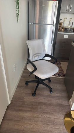 Chair with table
