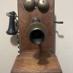 Vintage Antique Wall Phone - 1902 