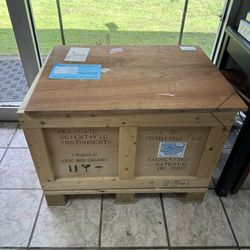 Crate For Shipping Or Transportation 