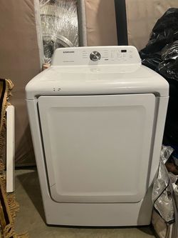 Samsung White Electric Dryer