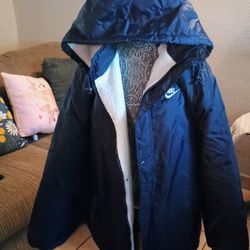Vintage Nike Sherpa Coat