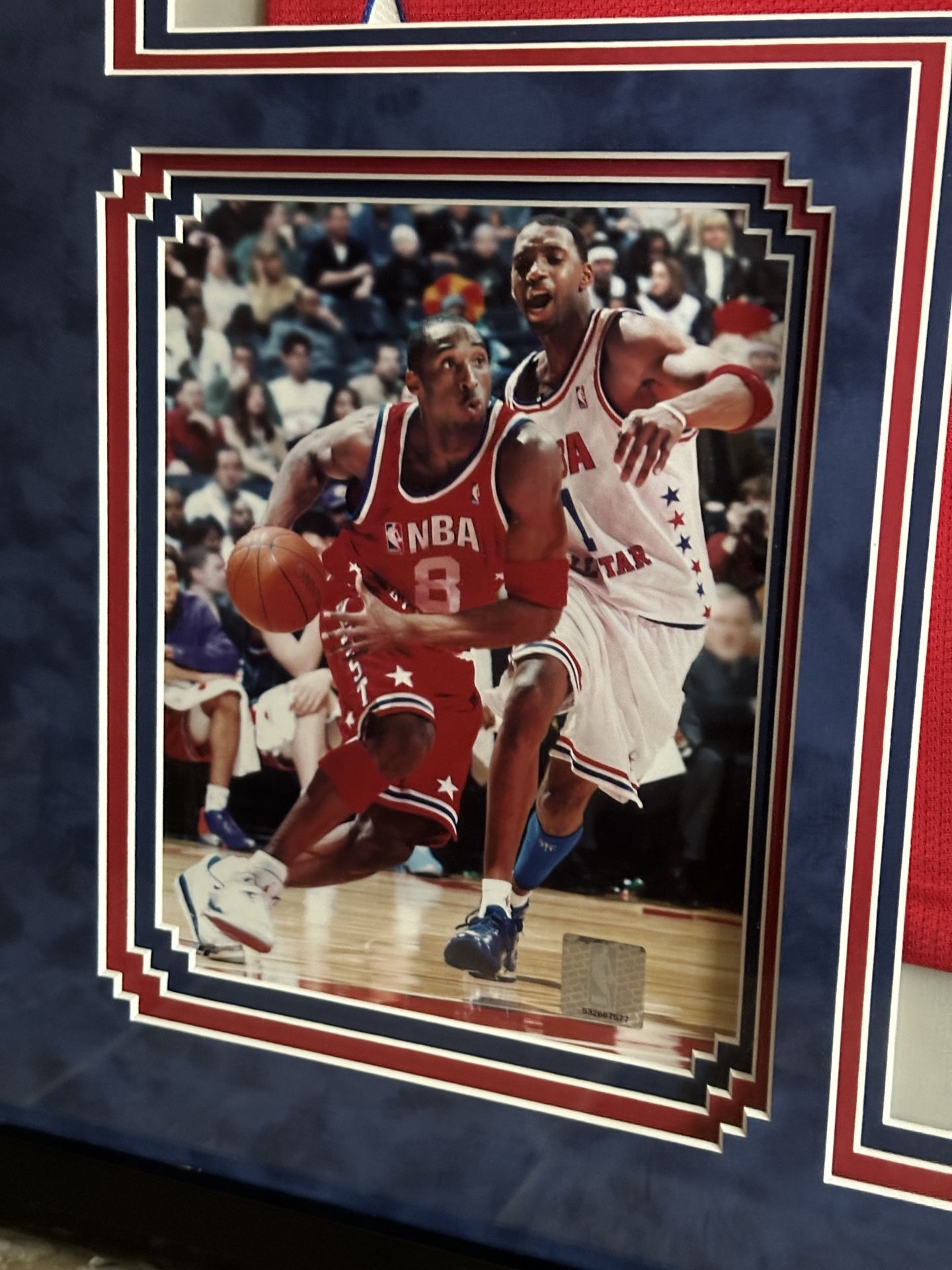 Vintage Kobe Bryant 2003 All Star Game Jersey Signed With COA And