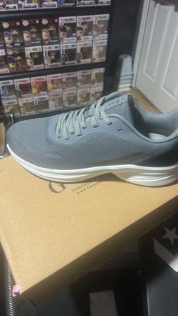 G-West Gray Low-Top Sneakers