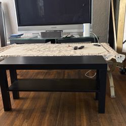 Black Tv Table Stand 