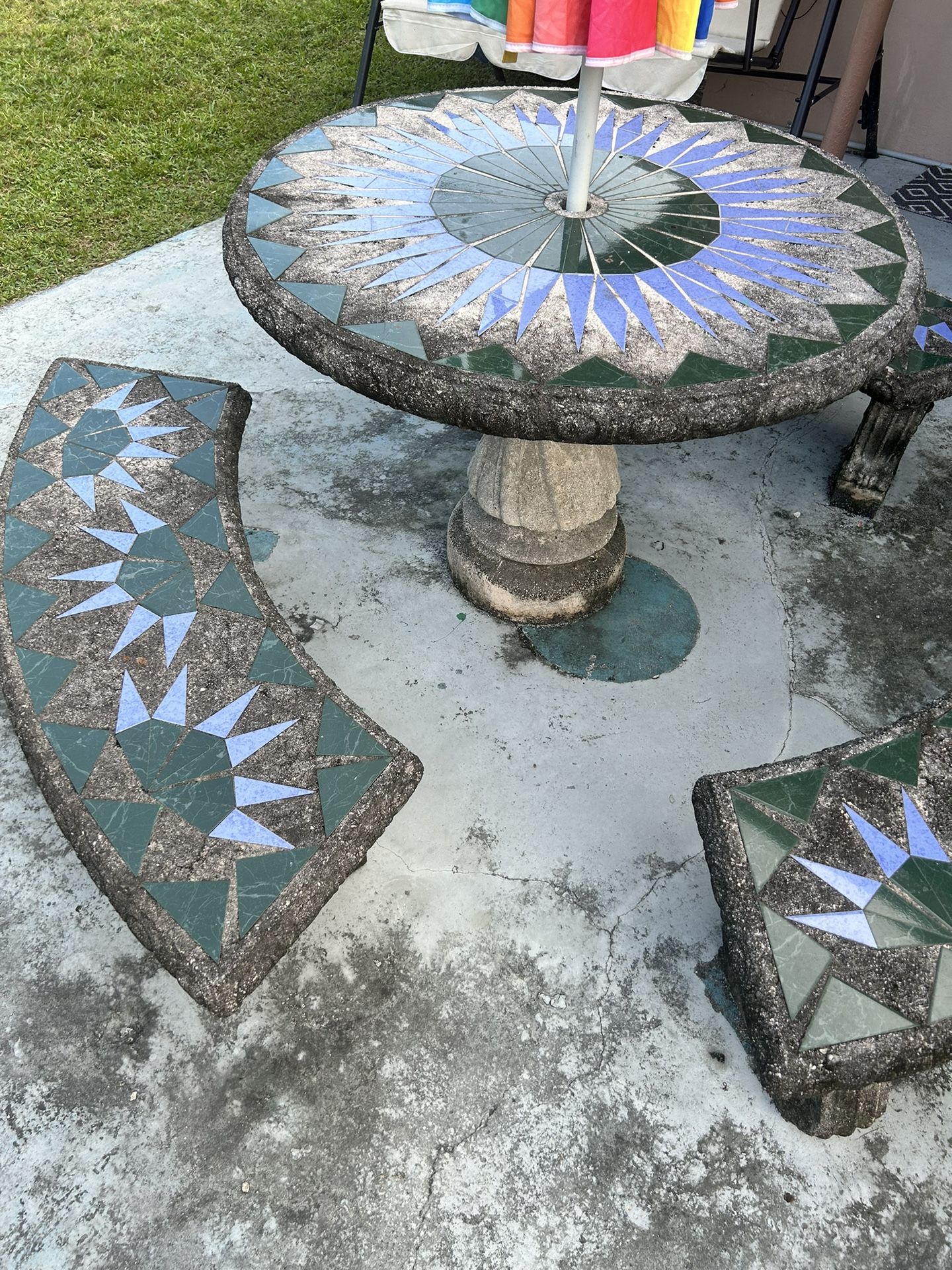 Back patio concrete set for Sale in Carol City, FL OfferUp