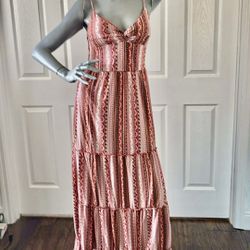 Long Summer Women Dress Size M (7-9)