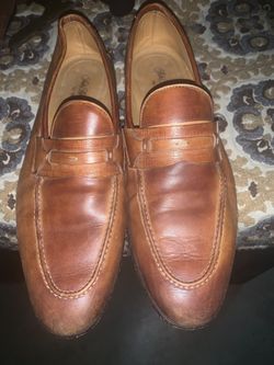 Saks Fifth Ave By Magnanni Leather Loafers 9 1/2