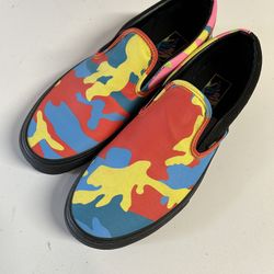 Vans classic slip on Neon Camo 