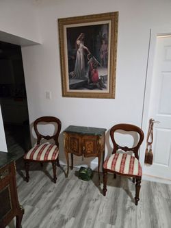 Two antique chairs