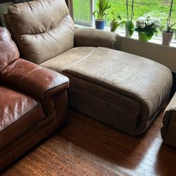 Recline Couch Pair