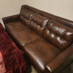 Leather Couch For Sale $150.00 Gulfport