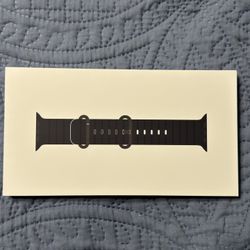 Apple Watch Ultra Black Ocean Band With Black Titanium Trim