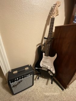 Fender squire and amp