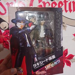 S.H.figuarts Sailor Moon Tuxedo Mask Man 20th Anniversary LTD Figure Doll Bandai