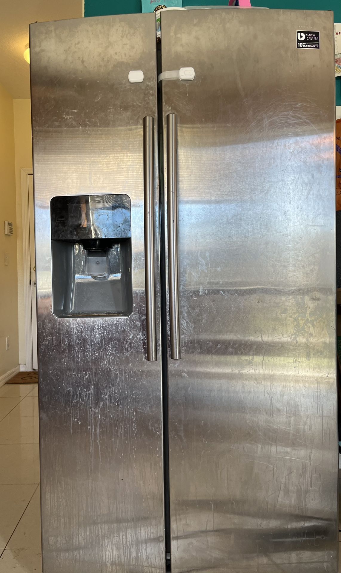 Free Samsung Side By Side Fridge Scrap Or Repair